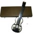 Rickenbacker B Post War/6 LapSteel, Black: Full Instrument - Front