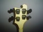 Rickenbacker 4001/4 BT, White: Headstock - Rear