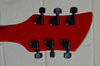 Rickenbacker 330/6 BH BT, Red: Headstock - Rear