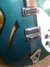 Rickenbacker 330/6 , Turquoise: Close up - Free2