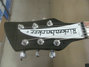 Rickenbacker 620/6 , Jetglo: Headstock