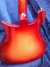 Nov 1988 Rickenbacker 610/12 , Fireglo: Body - Rear
