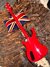 Rickenbacker 4004/4 Cii, Trans Red: Full Instrument - Rear