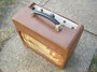 Dec 1949 Rickenbacker M-88/amp Ace, Two tone brown: Body - Rear