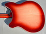 Oct 1996 Rickenbacker 360/6 , Fireglo: Body - Rear