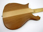 May 2002 Rickenbacker 650/6 Dakota, Natural Walnut: Body - Rear