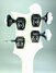 Rickenbacker 4003/4 , Snowglo: Headstock - Rear