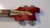 Rickenbacker 4001/4 , Fireglo: Headstock