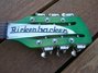 Rickenbacker 450/12 Mod, Black: Headstock