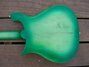 Nov 1965 Rickenbacker 450/12 Mod, Black: Body - Rear
