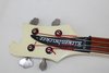 Rickenbacker 4001/4 BT, White: Headstock