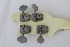Rickenbacker 4001/4 BT, White: Headstock - Rear