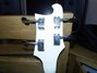 Rickenbacker 4001/4 Mod, White: Headstock - Rear