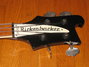 Rickenbacker 4001/4 , Jetglo: Headstock
