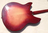 Nov 1992 Rickenbacker 330/12 , Fireglo: Body - Rear