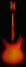 Rickenbacker 330/6 , Fireglo: Full Instrument - Rear