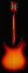 Rickenbacker 330/6 , Fireglo: Full Instrument - Rear