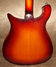 May 1984 Rickenbacker 620/12 , Fireglo: Body - Rear