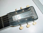 Rickenbacker B Post War/6 LapSteel, Black: Headstock