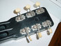 Rickenbacker B Post War/6 LapSteel, Black: Headstock - Rear