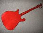 Rickenbacker 620/6 Mod, Ruby: Full Instrument - Rear