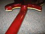 Rickenbacker 620/6 Mod, Ruby: Neck - Rear