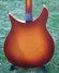 Dec 1957 Rickenbacker 365/6 Capri, Autumn Gold: Body - Rear