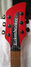 Rickenbacker 330/6 BH BT, Red: Headstock