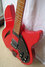 Rickenbacker 330/6 BH BT, Red: Neck - Front
