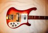 Rickenbacker 4003/4 , Fireglo: Body - Front