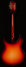 Rickenbacker 330/12 , Fireglo: Full Instrument - Rear
