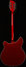 Rickenbacker 360/12 , Ruby: Full Instrument - Rear