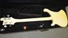 Rickenbacker 4001/4 S, White: Full Instrument - Rear