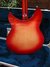 Feb 2005 Rickenbacker 330/12 , Fireglo: Body - Rear
