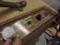 Rickenbacker M-11/amp , Two tone brown: Neck - Front