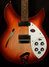 Rickenbacker 330/6 , Fireglo: Body - Front