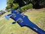 Rickenbacker 4001/4 , Azureglo: Headstock - Rear