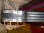 Rickenbacker 59/6 LapSteel, Black crinkle: Headstock - Rear