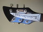 Rickenbacker 330/6 , Jetglo: Headstock