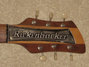 Rickenbacker 425/6 Combo, Black: Headstock
