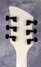 Rickenbacker 360/6 Tuxedo, White: Headstock - Rear