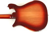 Jan 1991 Rickenbacker 620/6 , Fireglo: Body - Rear