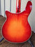 Aug 1966 Rickenbacker 4005/4 Mod, Fireglo: Body - Rear