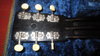 Rickenbacker B/6 LapSteel, Black: Headstock - Rear
