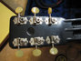 Rickenbacker B Post War/6 LapSteel, Black: Headstock - Rear