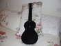 Rickenbacker B Post War/6 LapSteel, Black: Full Instrument - Rear