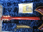 Rickenbacker 381/6 V69, Amber Fireglo: Neck - Rear
