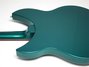 Dec 2000 Rickenbacker 330/12 , Turquoise: Body - Rear