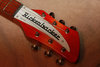 Rickenbacker 1996/6 f hole, Amber Fireglo: Headstock
