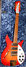 Rickenbacker 1996/6 f hole, Amber Fireglo: Full Instrument - Front